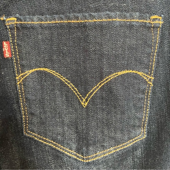 Levi's Bold Curve Classic BootCut Jeans Women’s Size 12/31 Dark Wash - Picture 12 of 14